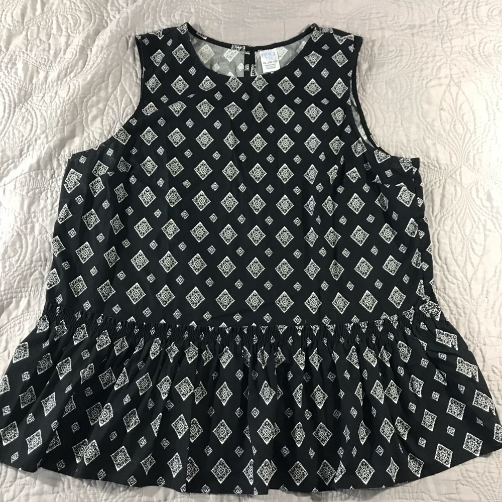 Time and Tru women’s peplum shirt size XL